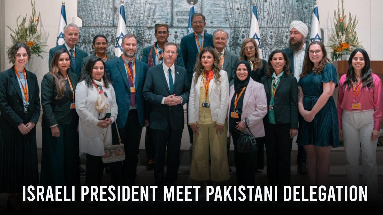 Israel’s President meets Pakistan Delegation