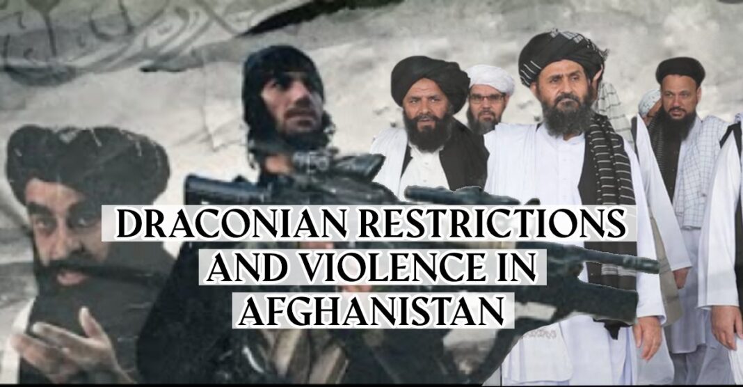 Draconian Law in Afghanistan
