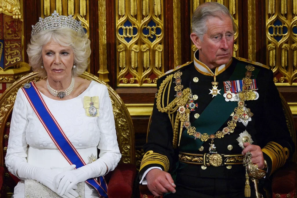King Charles III and wife