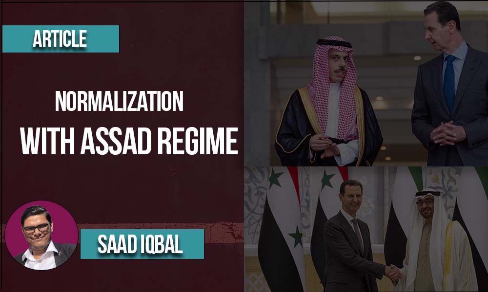Measuring the Extent of Normalization with Assad Regime