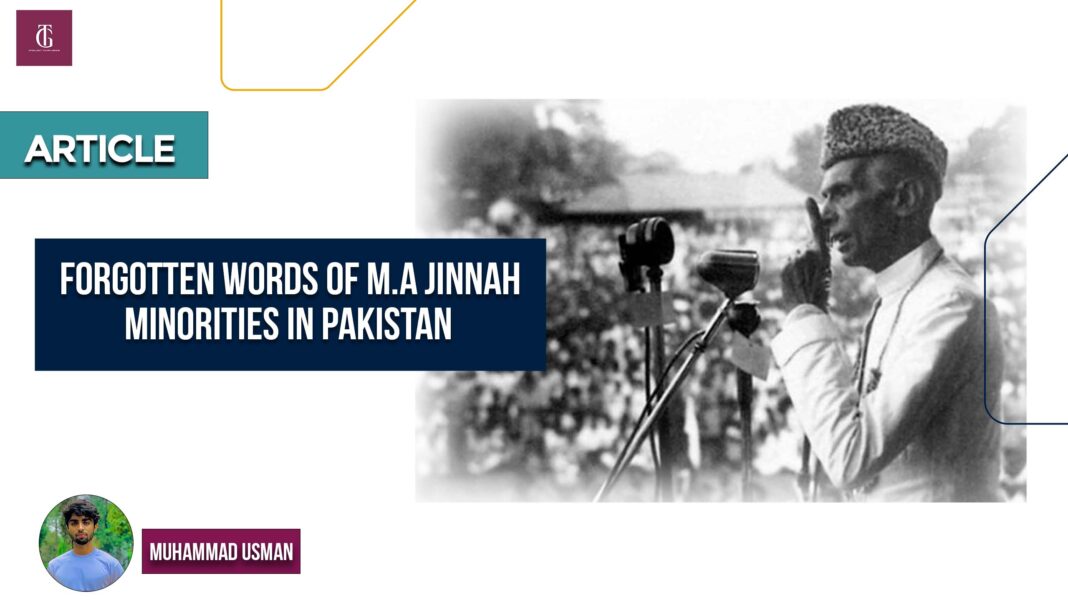 Minorities rights in Pakistan | M.A Jinnah