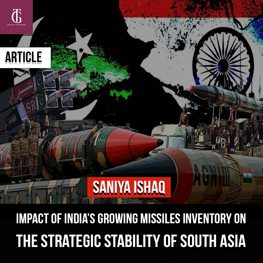 Impact of India’s Growing Missiles Inventory on the Strategic Stability of South Asia