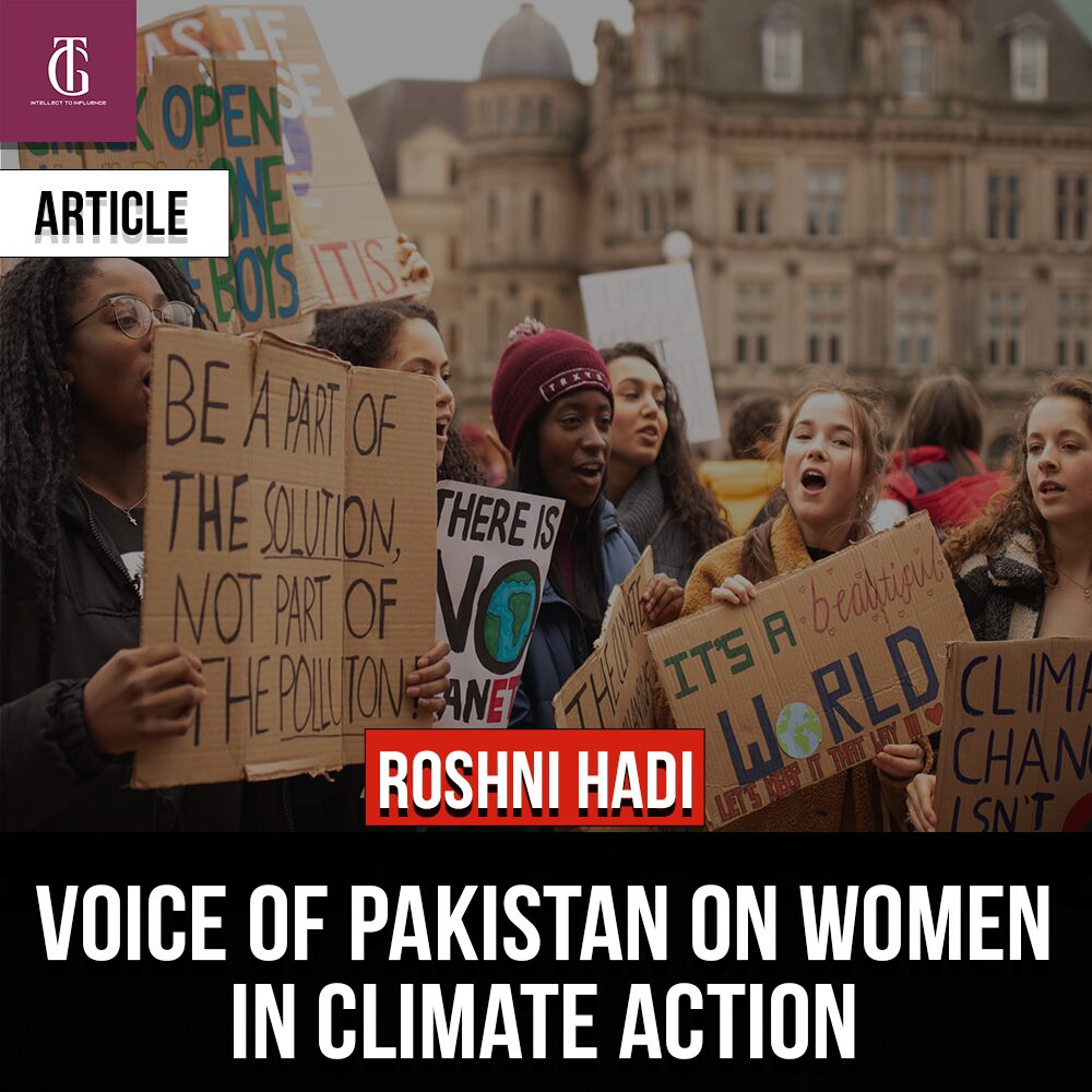 Voice of Pakistan on women in climate action